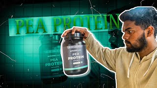 Nutrabay Pea Protein Review  My experience plantprotein protein vegetarian review gym cbum [upl. by Annayrb]