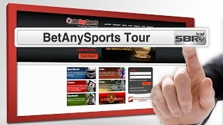 BetAnySports Sportsbook Tour [upl. by Adella]