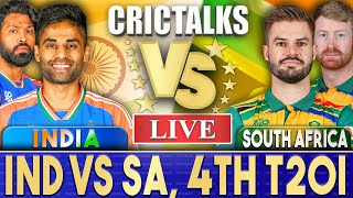 Live IND Vs SA 4th T20I Joburg  Live Scores amp Commentary  India vs South Africa  2024 [upl. by Immaj428]