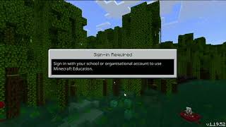 How to login to Minecraft Education [upl. by Hudson]