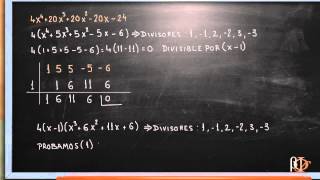 Descomposición factorial de polinomios  Factorización [upl. by Bandler]