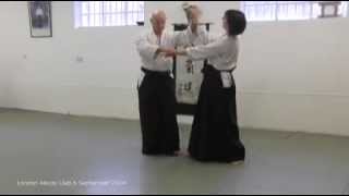 Kata dori men uchi koshi nage 2 variations  6 September 2014 [upl. by Orabel]