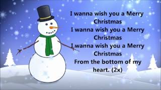 Jose Feliciano  Feliz Navidad Lyrics [upl. by Nosnarb668]