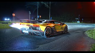 Gintani F1 Lamborghini Aventador SVJ INSANE SOUND NO MUSIC JUST ENGINE SOUNDS [upl. by Aneladgam]