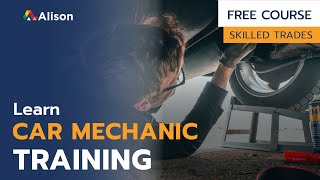 Car Mechanic Training  Free Online Course with Certificate [upl. by Tamsky]