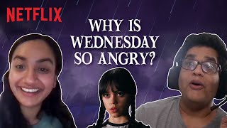 ​Tanmay Bhat Reacts To Wednesday  Urooj Ashfaq  Netflix India [upl. by Eikin]