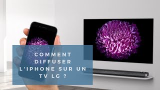 Comment diffuser liPhone sur un TV LG avec ApowerMirror [upl. by Erick]