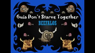 Conociendo Mobs Beefalos Dont Starve Together [upl. by Jarid]