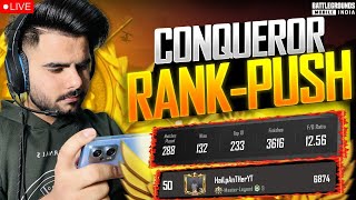 DAY 4 OF CONQUEROR RANK PUSH  KHURANA IS LIVE w BGMI  ROAD TO 2K  bgmilive pubg livestream [upl. by Anim]