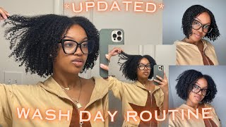 DETAILED WASH DAY ROUTINE FOR NATURAL HAIR  HOW TO DEFINE YOUR CURLS amp BEST WASH AND GO TUTORIAL [upl. by Airdna]