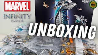 LEGO® Marvel Infinity Saga 76269 Avengers Tower Unboxing [upl. by Odlonra]