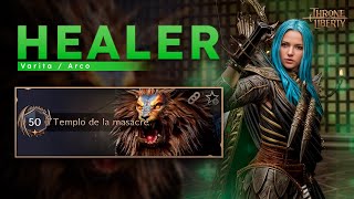 ✳️ HEALER vs REX KIMER Templo de la masacre Lvl50 Mazmorra cooperativa  throneandliberty [upl. by Magnum]