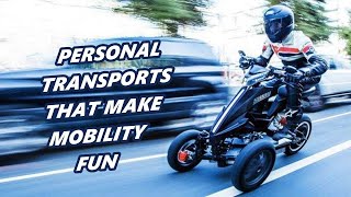 PERSONAL TRANSPORTS THAT MAKE MOBILITY FUN [upl. by Michella358]