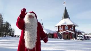 Christmas House Santa in Santa Claus Village in Lapland  Official Santa Claus of Arctic Circle [upl. by Henleigh312]