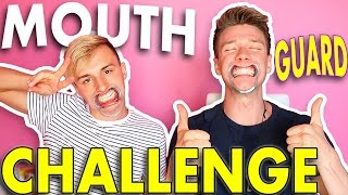 MOUTHGUARD CHALLENGE w Lucas Cruikshank  Collins Key [upl. by Ramyar]