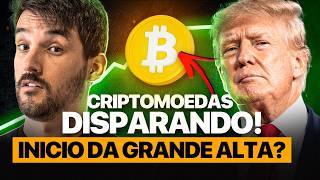 URGENTE CRIPTOMOEDAS DISPARANDO O QUE COMPRAR AGORA TRUMP MUSK JUROS E MAIS [upl. by Gasparo968]