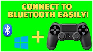 How to Connect Playstation Controller to PC Bluetooth [upl. by Aerdnaeel875]