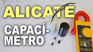 Como medir capacitância com alicate amperímetro [upl. by Sverre]