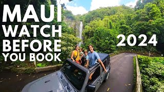 Maui Hawaii Travel Guide 2024  9 Tips for THE BEST Maui Vacation [upl. by Lanevuj]