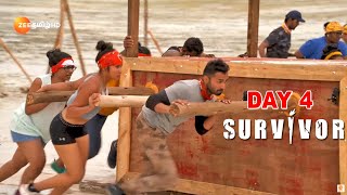 Survivor Tamil  Day 4  Episode  Zee Tamil  Arjun  Promo [upl. by Acey]