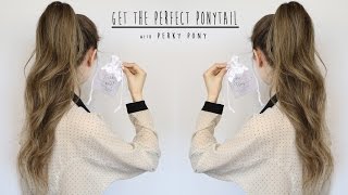 Get the perfect high and voluminous Ponytail  Tutorial Perky Pony [upl. by Ethel405]