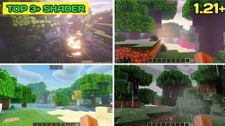 Best Top 3 Shader For Minecraft PE 121  Best RTX Shader For MCPE 121 Low End Device [upl. by Feetal142]