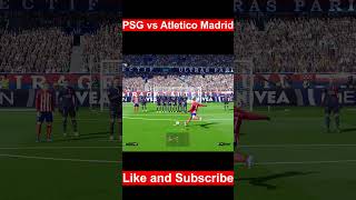 PSG vs Atletico Madrid Free Kick [upl. by Layla]