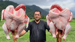 2 Incredible Dishes of Huge Turkeys Fed All the Children in the Village [upl. by Ahserak]