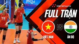 Thắng áo đảo Ấn Độ tuyển nữ Việt Nam vào chung kết giải bóng chuyền nữ AVC Challenge Cup 2023 [upl. by Yarg]