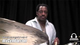 Paiste 22quot Twenty Masters Dark Ride Cymbal  Played by Steve Jordan 55070221090612A [upl. by Willi]