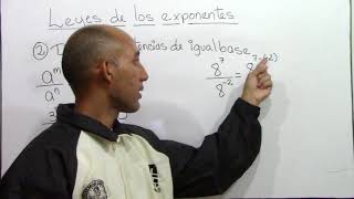 Leyes de los Exponentes  Clase 1 [upl. by Anya]