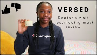 Versed Instant Resurfacing Mask Review [upl. by Narol450]