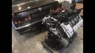 BMW E30 BBS V8 44 PROJECT BUILD [upl. by Ayinat230]