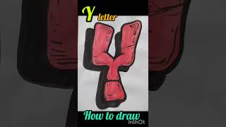 The Alphabet art drawing shortsvideo [upl. by Yentihw141]