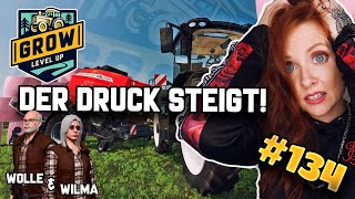 👩‍🌾 LS22  GROW Level Up  Der Druck steigt weiter👨‍🌾 134 [upl. by Narok]