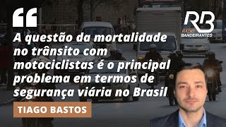 Mais da metade dos motociclistas do Brasil não são habilitados  Jornal Gente [upl. by Nemrak]