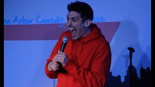 Wheelchair Heckler Claps Back  Andrew Schulz  Stand Up Comedy [upl. by Clova859]