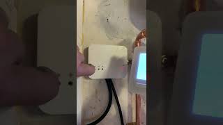 Pairing the Heatmiser RF switch to NeoStat in 1 minute heatpumps heatmiser renewableenergy [upl. by Arvonio]