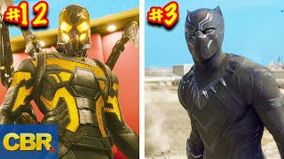 MCU Characters Suits Ranked From Worst To Best Looking [upl. by Roshan]