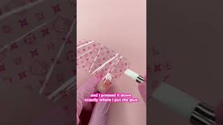 How To Apply Nail Foils  Beetles Nail Foil Glue 💅🏾✨ [upl. by Notak]