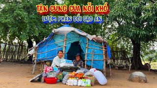 TẬN CÙNG ăn ngủ ở CĂN NHÀ mục nát BÒ LẾCH lượm phân đổi gạo ăn  tập 1223 [upl. by Anivram]