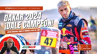 🏁 DAKAR 2024 Toda la acción de la Etapa 3 [upl. by Cnut811]