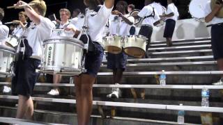 Grimsley High School Blue Steel Drumline Playing Ice What 9 6 13 [upl. by Burlie718]