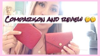 Louis Vuitton victorine wallet VS zippy coin purse [upl. by Xonel]