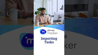 Importing Tasks in iManage Tracker legaltech taskmanagement [upl. by Etteloiv850]