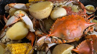 Simple crab boil [upl. by Asilrak]