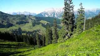 Die traumhaften Berge rund um Saalbach Hinterglemm Austria im Sommer [upl. by Noami]