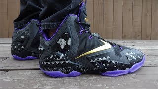 Nike LeBron 11 BHM  On Foot [upl. by Pierpont]