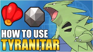 Best Tyranitar Moveset Guide  How To Use Tyranitar Competitive Sand Stream VGC Scarlet Violet [upl. by Maroj886]