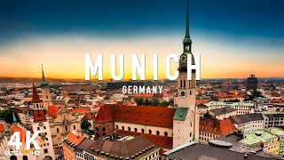 Munich Germany 4K VIDEO UHD  Explore the city of the Bavarian Red Bulls Bayern Munich [upl. by Oballa]